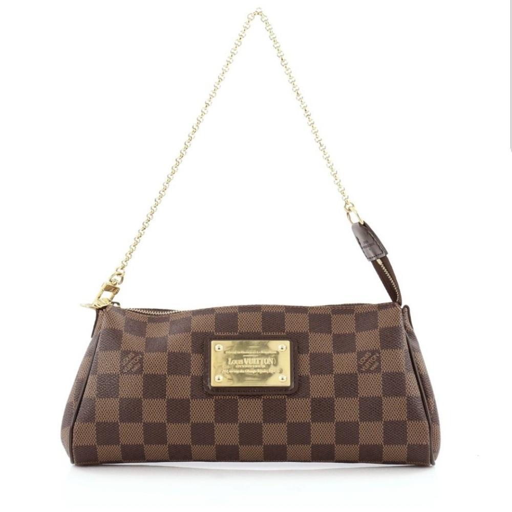 Louis Vuitton Eva Damier Chain Shoulder Bag